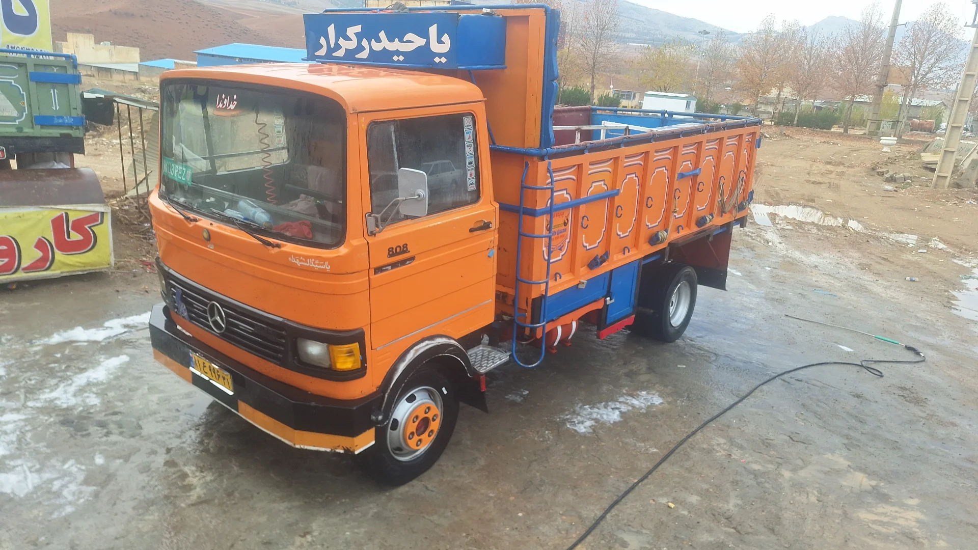 خاور ۸۰۸ بدون رنگ ۸۱ استسنائی 