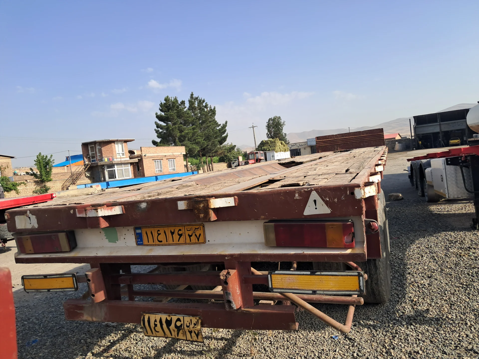 تریلی کفی دومحور