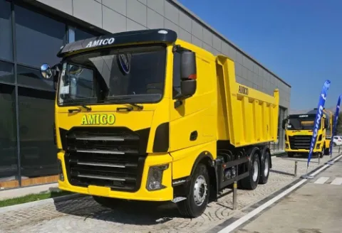 آمیکو ده چرخ کمپرسی میکسر