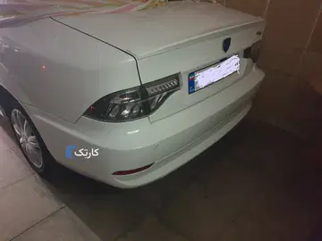 سمند‏، سورن‏، پلاس XU7P بنزینی‏،صفر. ۴۰۵ سفید دو پوششه رنگ - تصویر 2