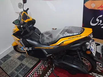 متور سیکلت طرح آیروکس موتور بزرگ - تصویر 2