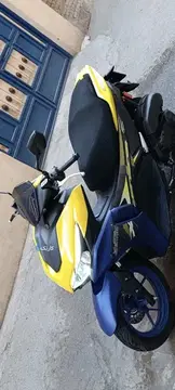 اهاریکو ۱۸۰ cc رادیات دار صفر رنگ آبی زرد - تصویر 2
