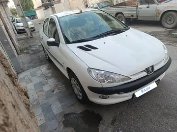 پژو 206صندوقدار بی رنگ - تصویر 5