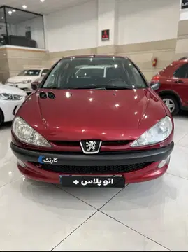 206‏ تیپ 2‏ آلبالویی تمیز - تصویر 2