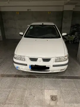 سمند سفید Lx آبان ۹۶