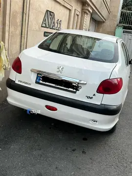پژو،206 اس دي،مدل 89 سفيد - تصویر 3