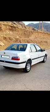 پژو پارس سفید ۱۴۰۰کاملا خانگی وسالم - تصویر 2