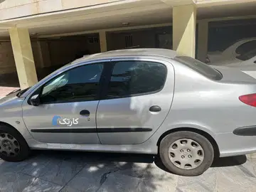 ۲۰۶ SD V8 مدل ۹۰ | کاملاً بی‌رنگ | شاسی پلمپ | ۱۰ ماه بیمه - تصویر 1