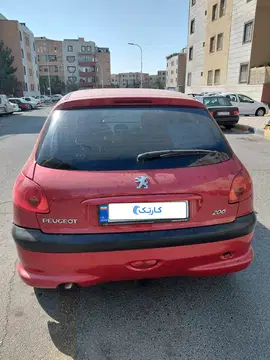 پژو‏، 206‏، تیپ 2‏ مدل۹۰ - تصویر 6