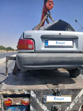 پراید‏، صندوق دار‏مدل87تصادفی - تصویر 1