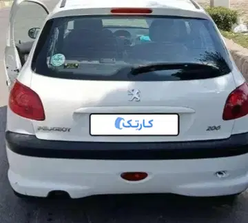 پژو‏، 206‏، تیپ 2‏ بدون رنگ شاستی پلمپ - تصویر 6
