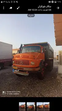 بنز دهچرخ کمپرسی قپونی - تصویر 2