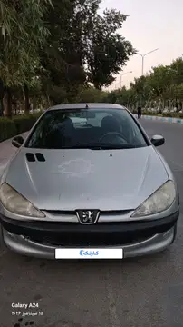 فروش پژو‏، 206‏، تیپ 2‏ نقره ای مدل 82 تمیز - تصویر 3