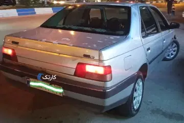 پژو‏، 405‏،نقره ایی موتور صفر تعویضی 1401 - تصویر 3