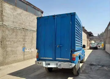 نیسان آبی مدل 1400 سالم و کم کار - تصویر 4
