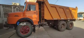 کمپرسی بنز ده چرخ زیر مایلر - تصویر 1
