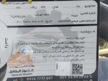 پژو‏، 206‏، تیپ 2‏ - تصویر 5