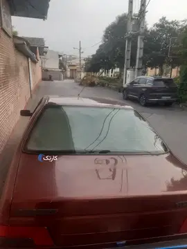 پژو ۲۰۰۰ عنابی بی رنگ شاسی پلمپ - تصویر 2