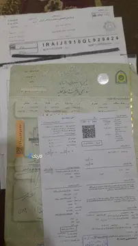 موتور پلاک ملی مدارک کامل با يک سال بیمه فروش فوری - تصویر 4