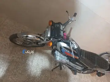 موتور پلاک ملی دارای بیمه - تصویر 4