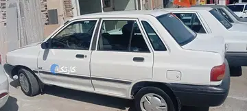 پراید‏، صندوق دار‏ شاسی سالم بی رنگ - تصویر 1