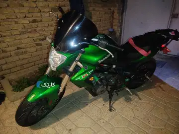 بنلی 300جفت سیلندر  سری اول وارداتی معاوضه با ماشینم دارم - تصویر 2