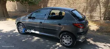 ۲۰۶ خاکستری تیپ ۵ مدل ۹۳ در حد ۱۴۰۰ - تصویر 4