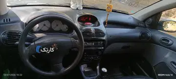 ۲۰۶ خاکستری تیپ ۵ مدل ۹۳ در حد ۱۴۰۰ - تصویر 2
