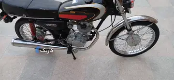 موتور ۱۲۵ پلاک ملی مدارک دار - تصویر 4