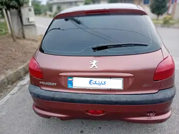 پژو ۲۰۶ تیپ ۳مدل ۸۷ مسی سفارشی خاص درحد - تصویر 5